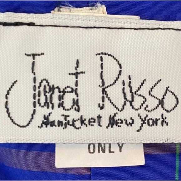 RARE Vintage 80’s Janet Russo Nantucket NY Black Velvet Taffeta Strapless Dress - Picture 10 of 10